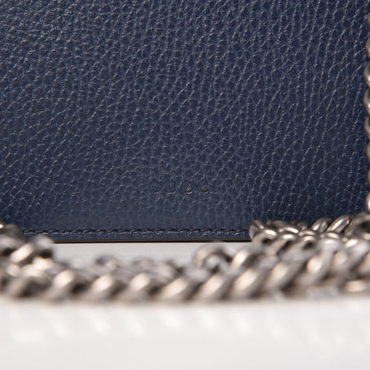 Gucci Dollar Calfskin Crystal Mini Dionysus Shoulder Bag Blue Agata Montana Sapphire 13 of 13