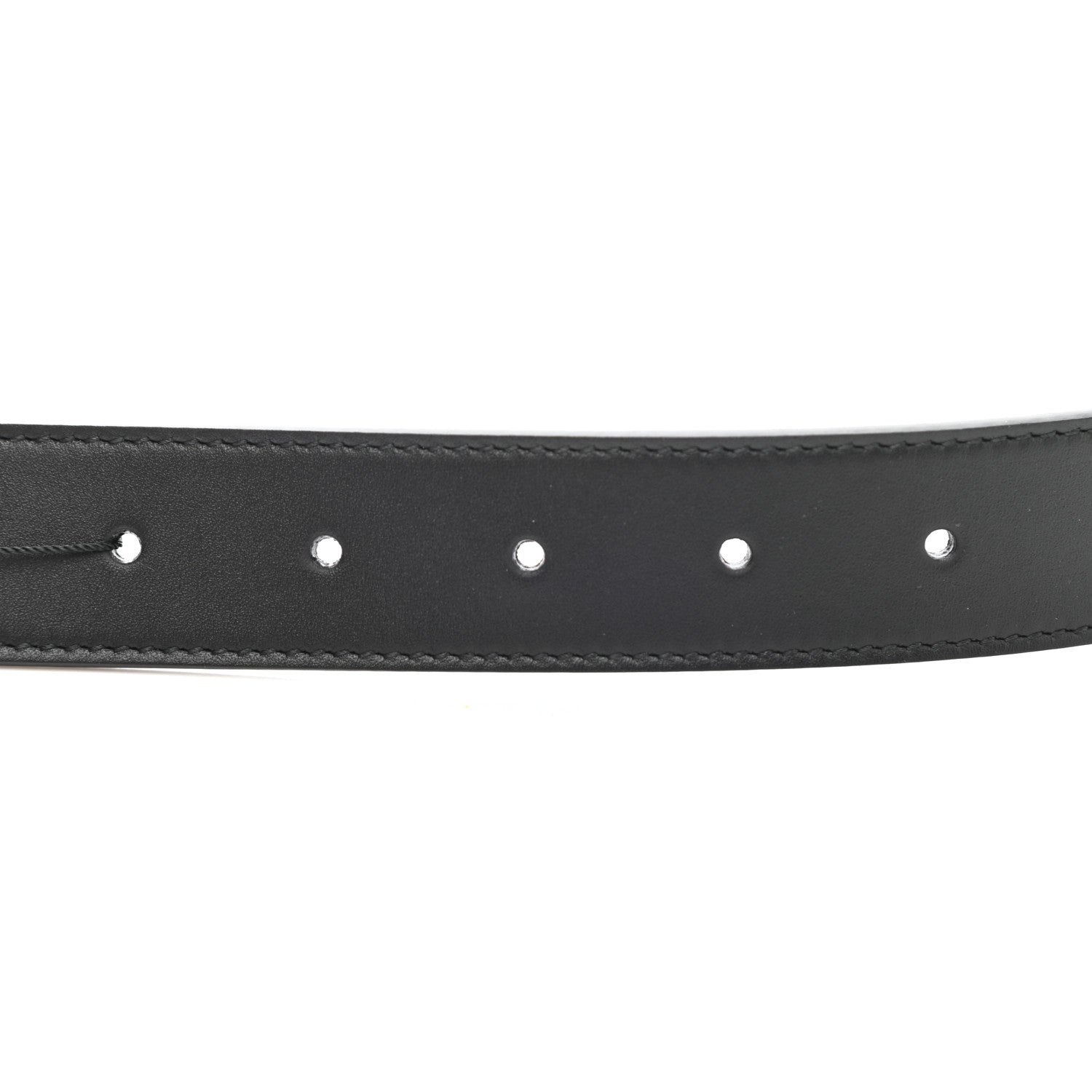 Gucci Calfskin Double G 30mm Belt 80 32 Black 5 of 5
