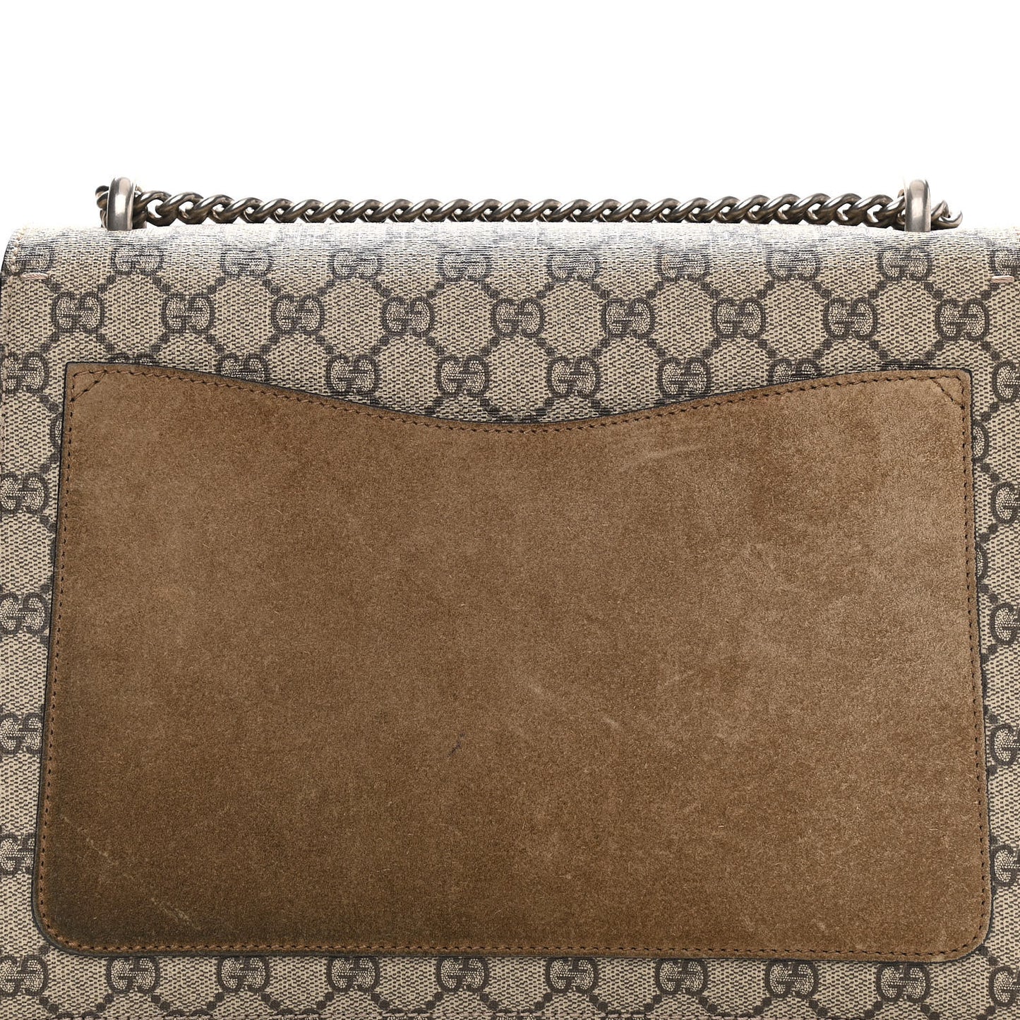GG Supreme Monogram Medium Dionysus Shoulder Bag Taupe