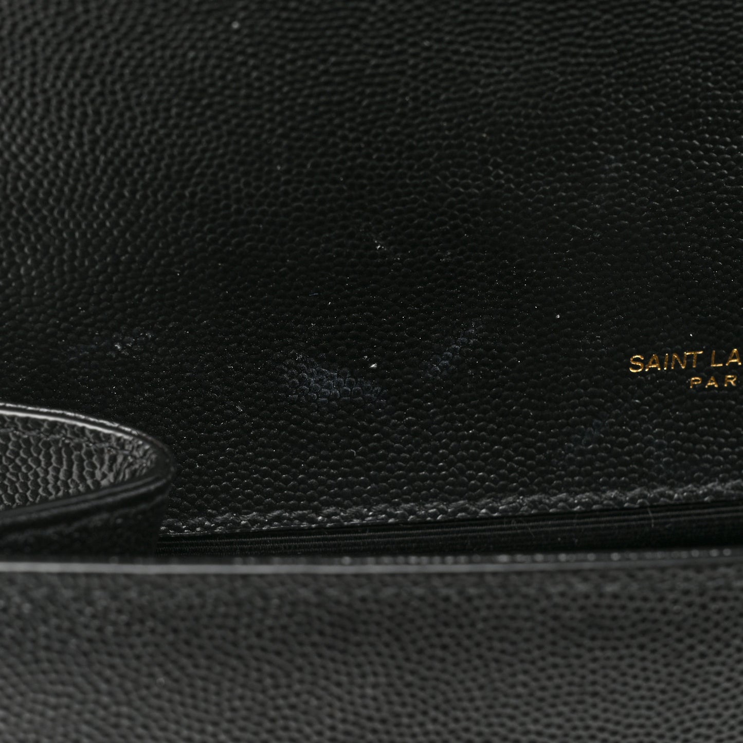 Grain De Poudre Medium Classic Monogram Kate Tassel Satchel Black