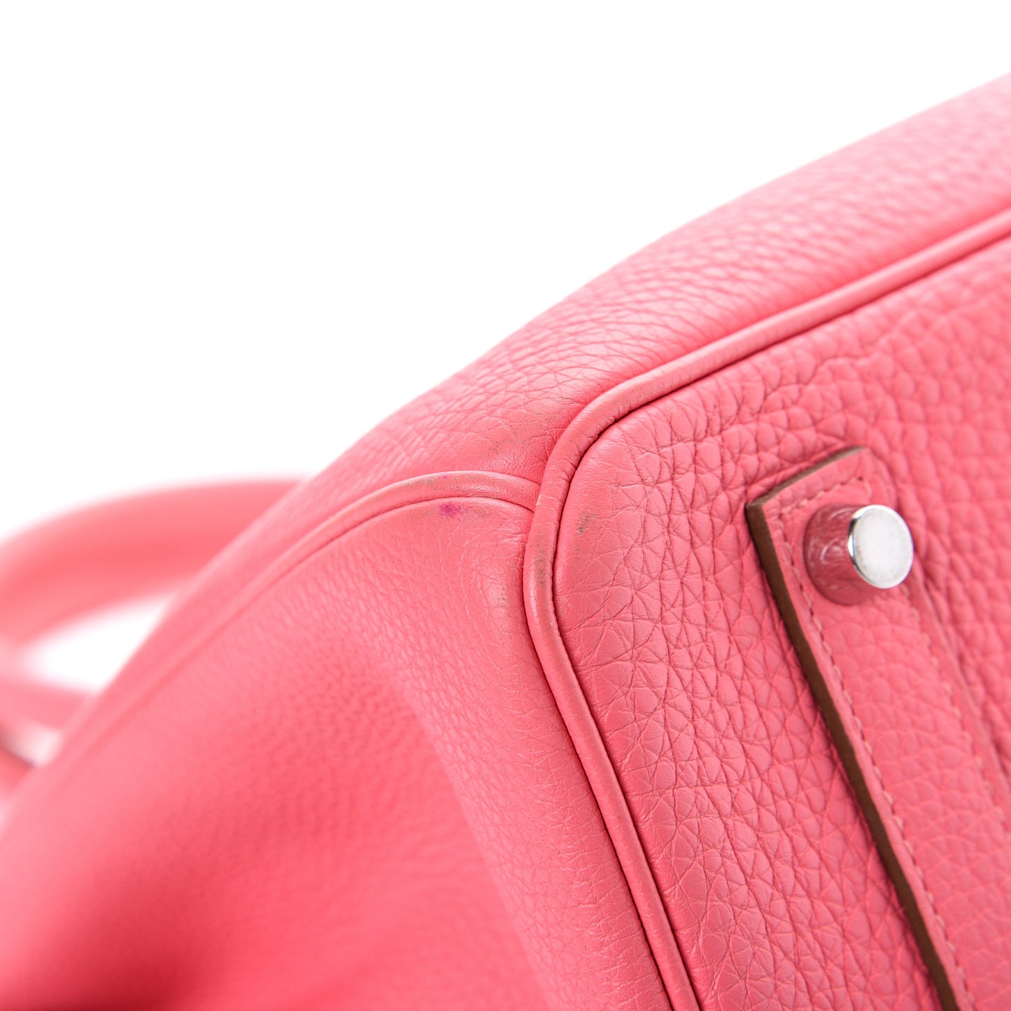 Togo Birkin 35 Rose Lipstick
