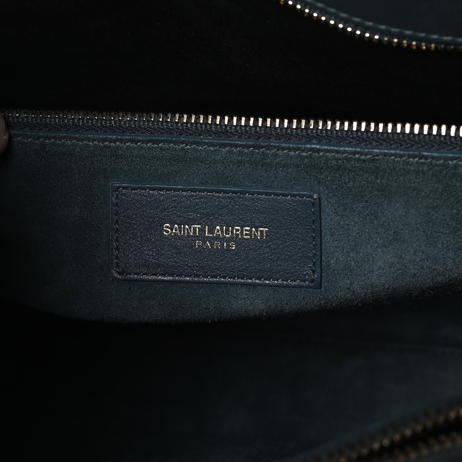 Saint Laurent Calfskin Small Sac De Jour Dark Green 5 of 10