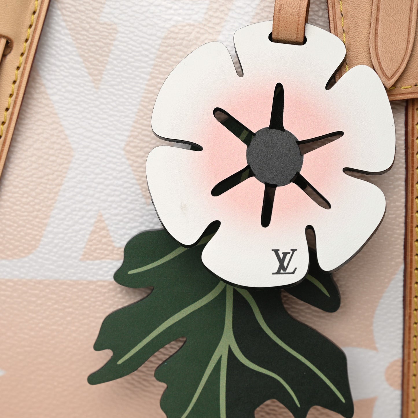 Monogram Giant By The Pool Keepall Bandouliere 45 Brume