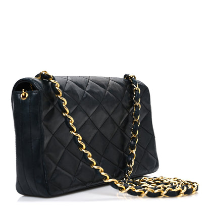 Chanel Lambskin Quilted Jumbo CC Small Single Flap Black 3 of 12