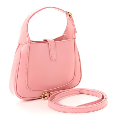 Gucci Boarded Dyana Lux Calfskin Mini Jackie 1961 Hobo Wild Rose 3 of 9