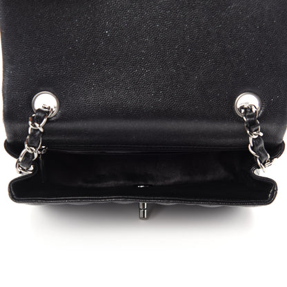 Chanel Caviar Quilted Mini Rectangular Flap Black 5 of 13