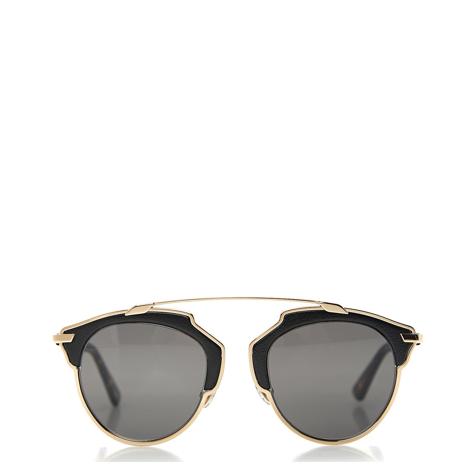 Christian Dior Metal Lambskin So Real Sunglasses Black 2 of 8