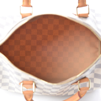 Louis Vuitton Damier Azur Speedy 30 7 of 13