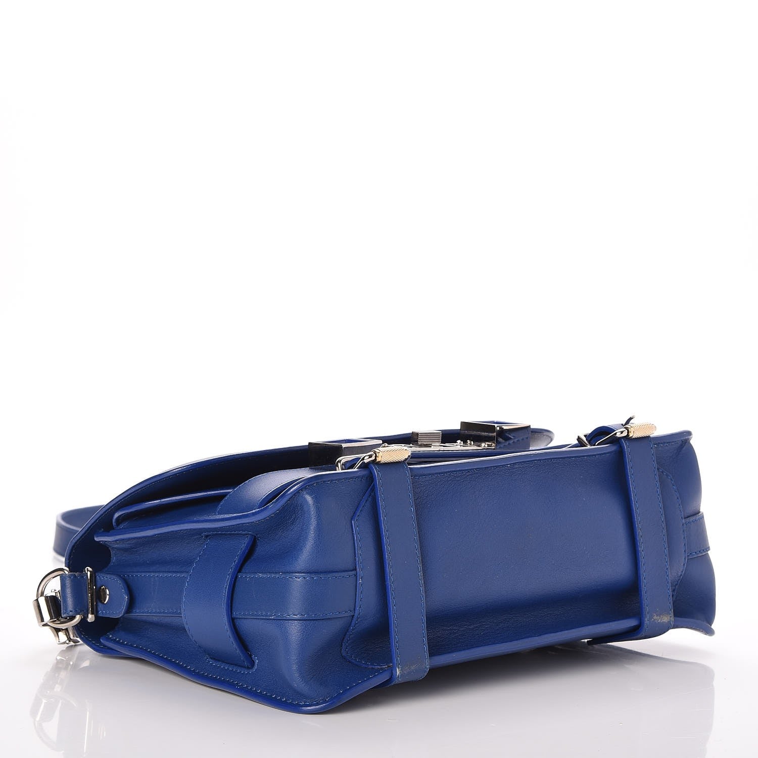 Proenza Schouler Smooth Calf PS11 Classic Shoulder Bag Royal Blue 4 of 16