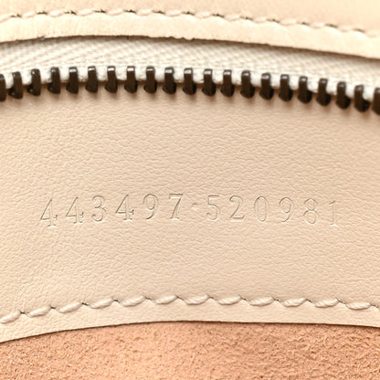 Gucci Calfskin Matelasse Small GG Marmont Shoulder Bag White 7 of 13