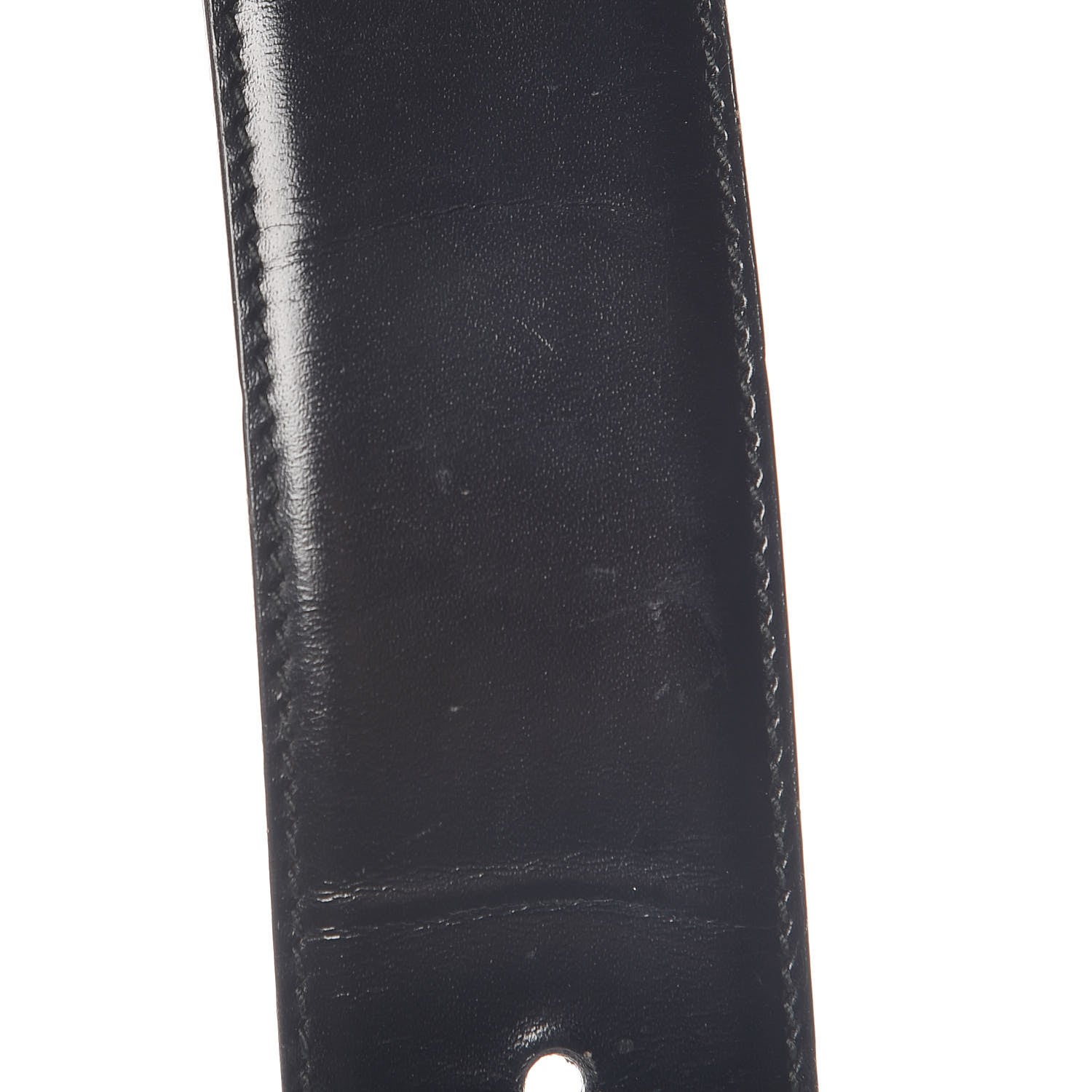 Gucci Calfskin Interlocking G Belt 80 32 Black 7 of 8