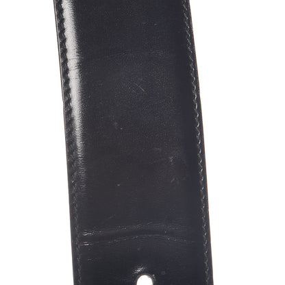 Gucci Calfskin Interlocking G Belt 80 32 Black 7 of 8