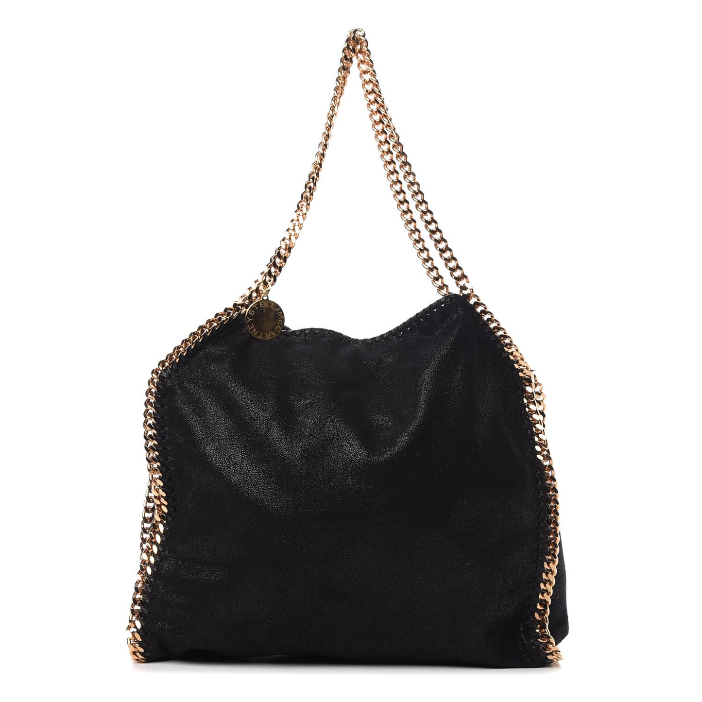 Shaggy Deer Small Falabella Tote Black