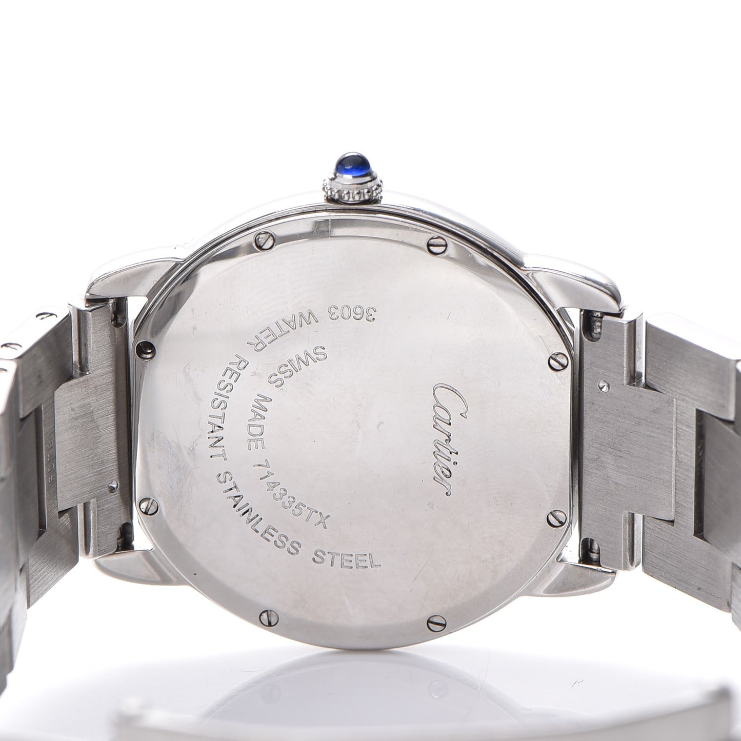 Stainless Steel 36mm Ronde Solo Quartz Watch
