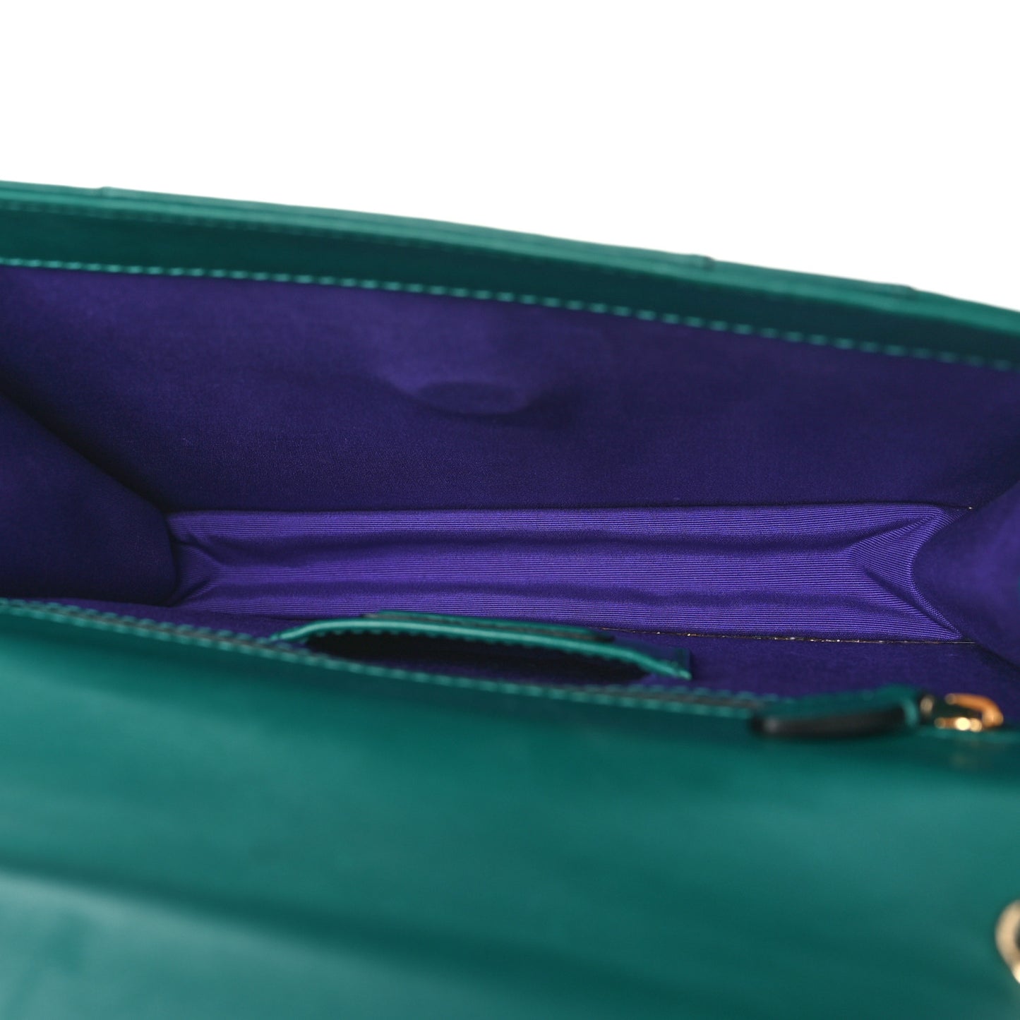 Calfskin Small Serpenti Forever Snake Strap Crossbody Bag Emerald Green