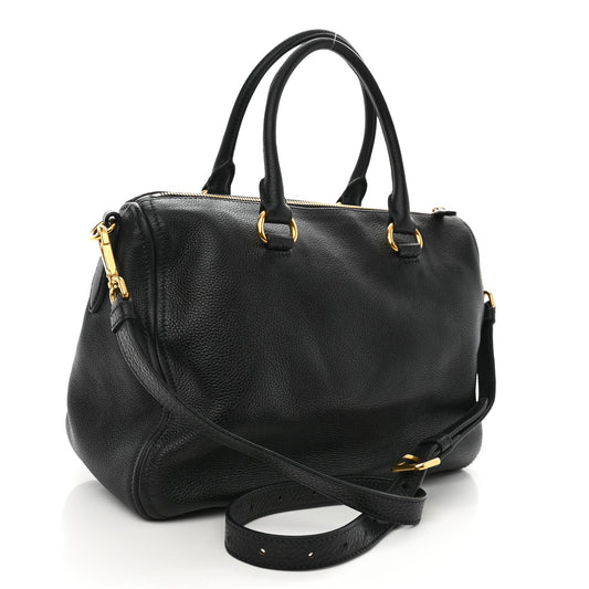 Vitello Phenix Bauletto Black