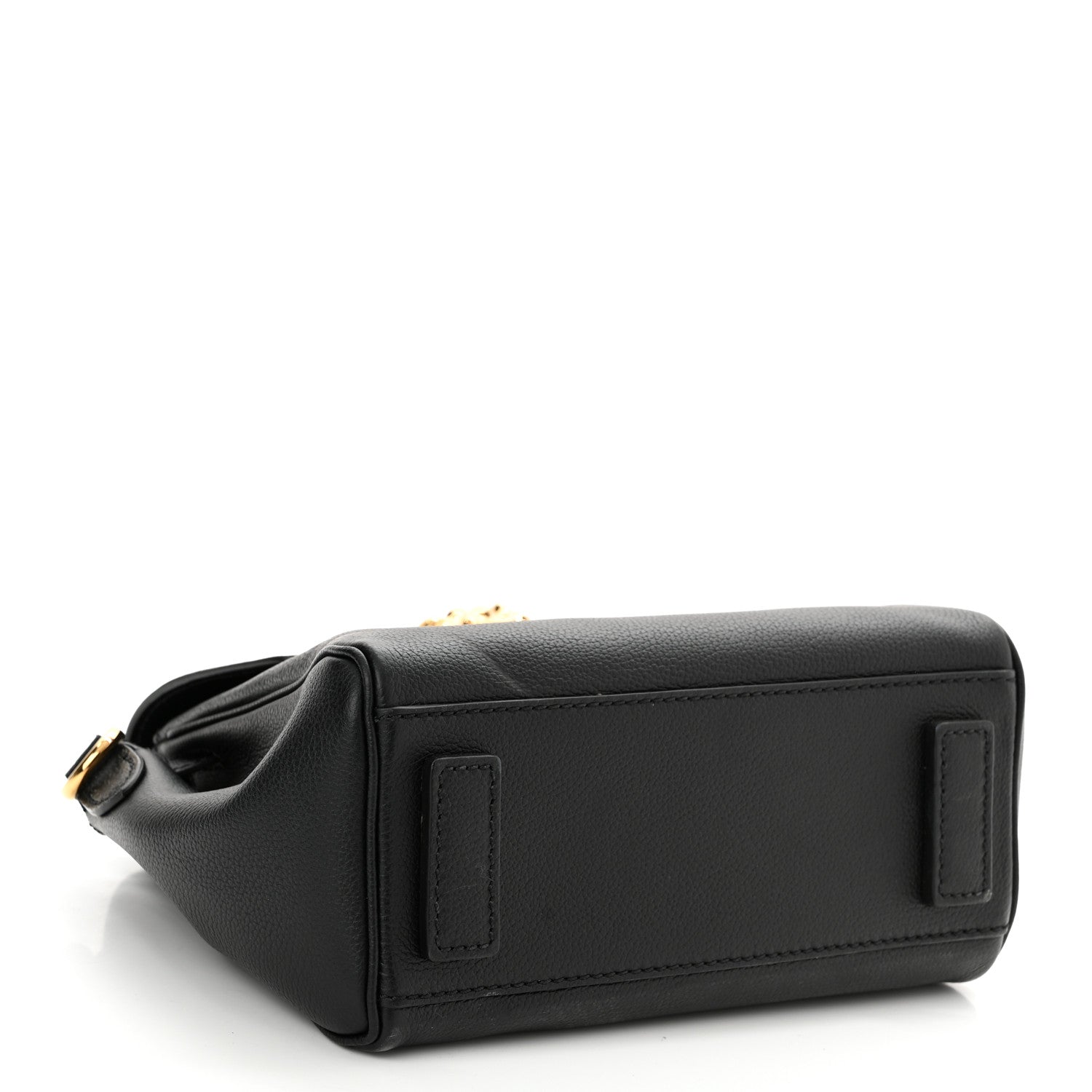 Versace Grained Calfskin Small La Medusa Top Handle Bag Black 4 of 11