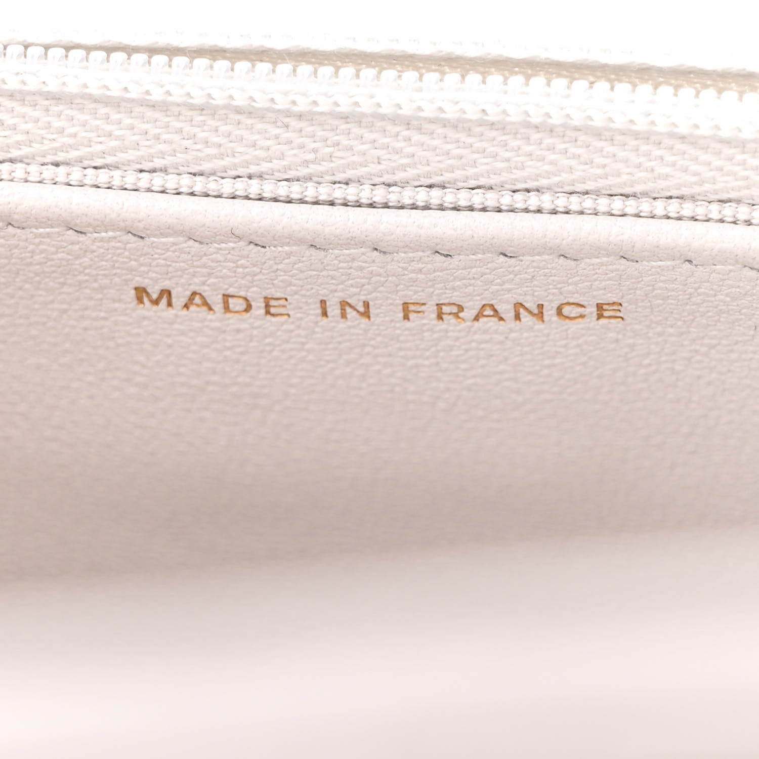 Chanel Lambskin Quilted Crystal CC Wallet On Chain WOC Grey 7 of 12