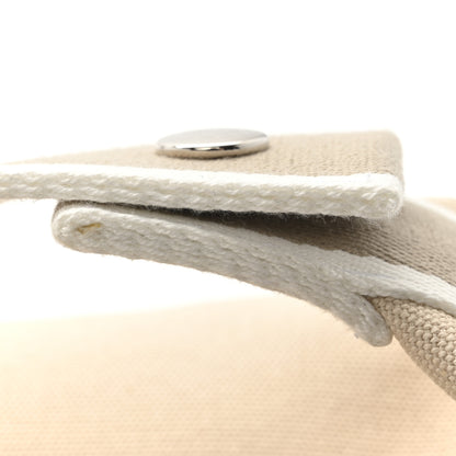Hermes Canvas Small Bride-A-Brac Pouch Natural 8 of 8