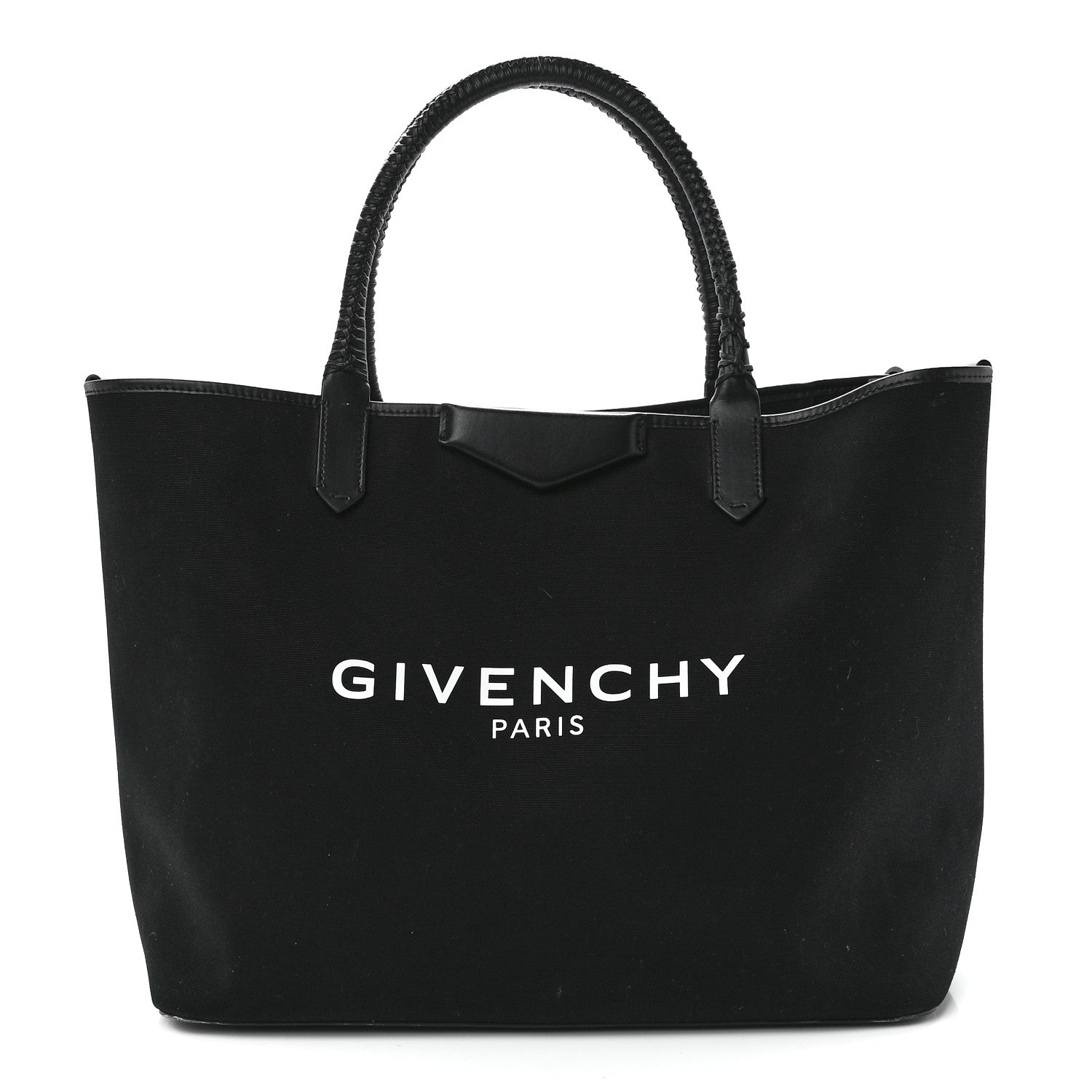 Givenchy Canvas Medium Antigona Logo Tote Black 3 of 14