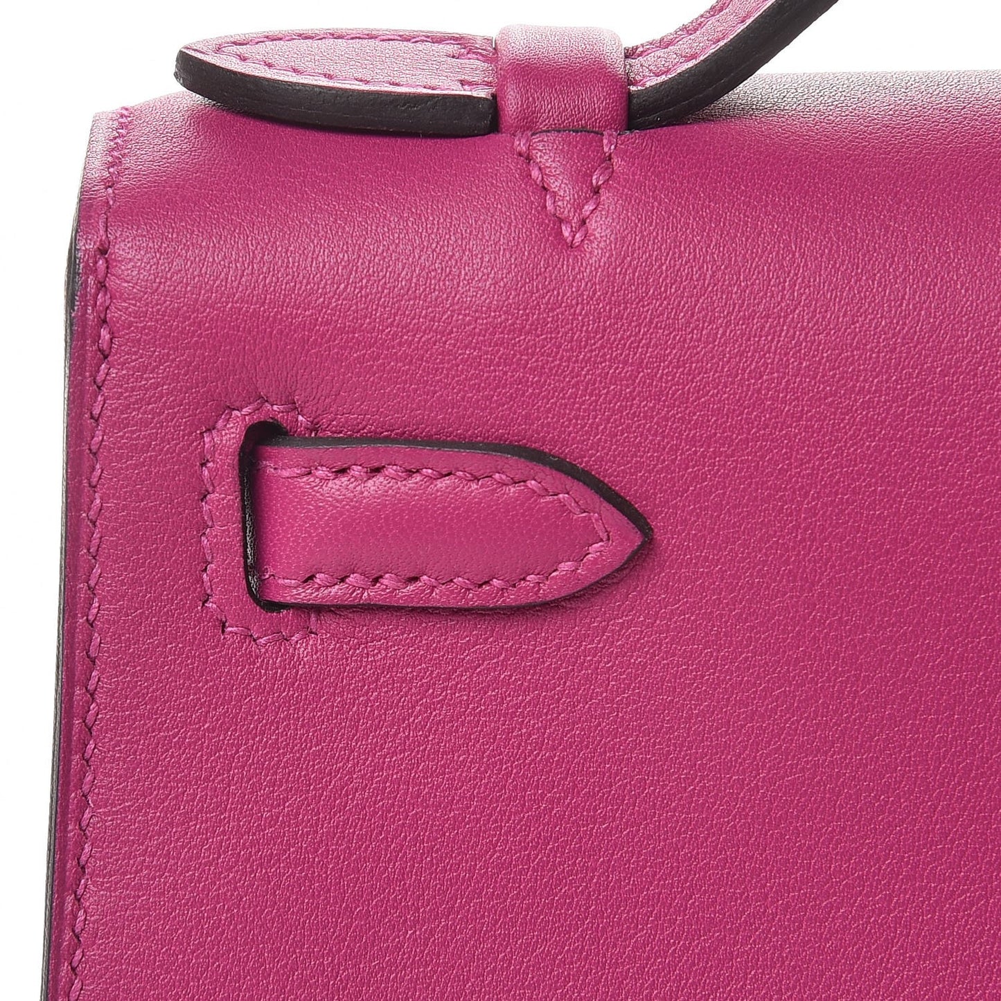 Swift Kelly Pochette Clutch Rose Pourpre