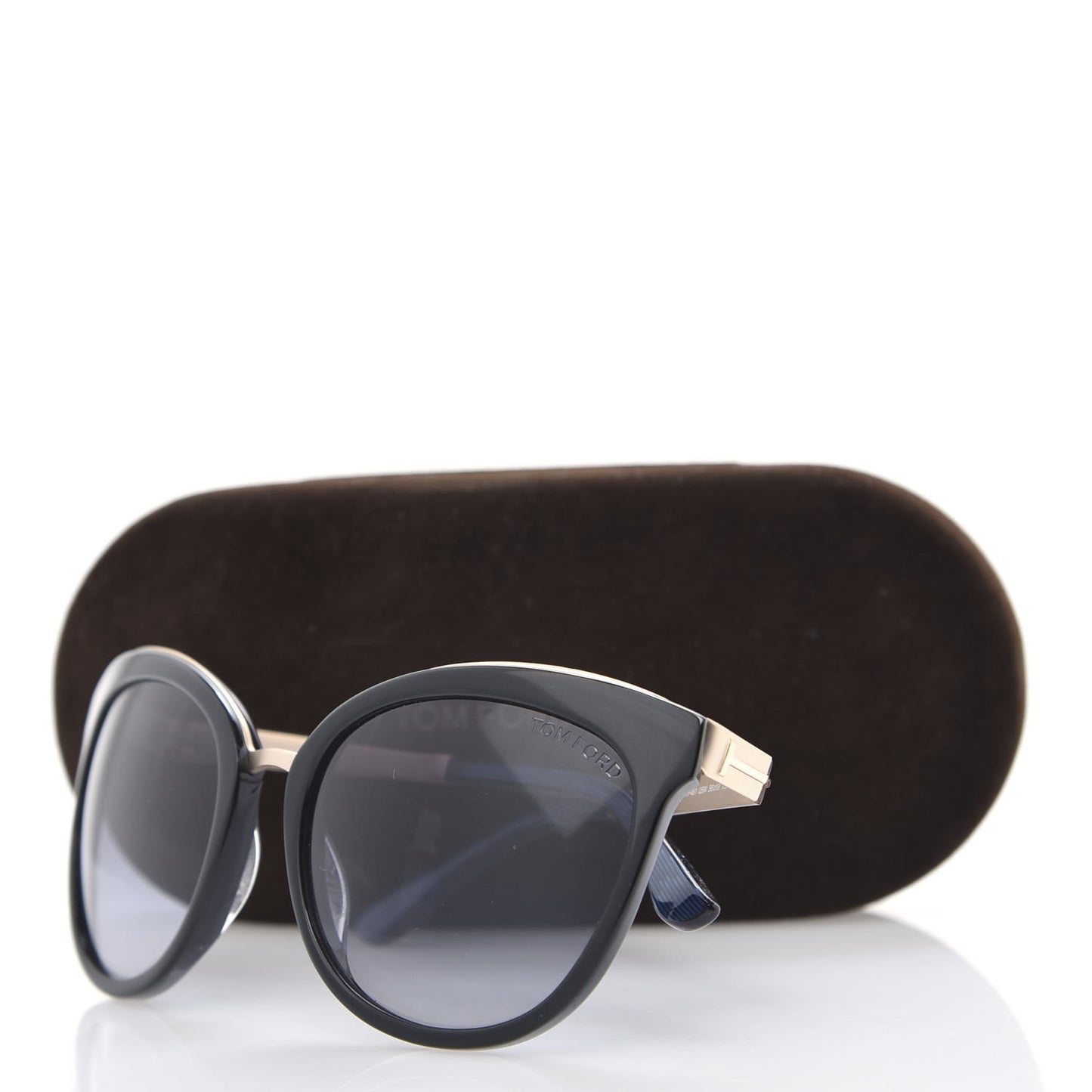 Emma Cat Eye Sunglasses TF461 Black