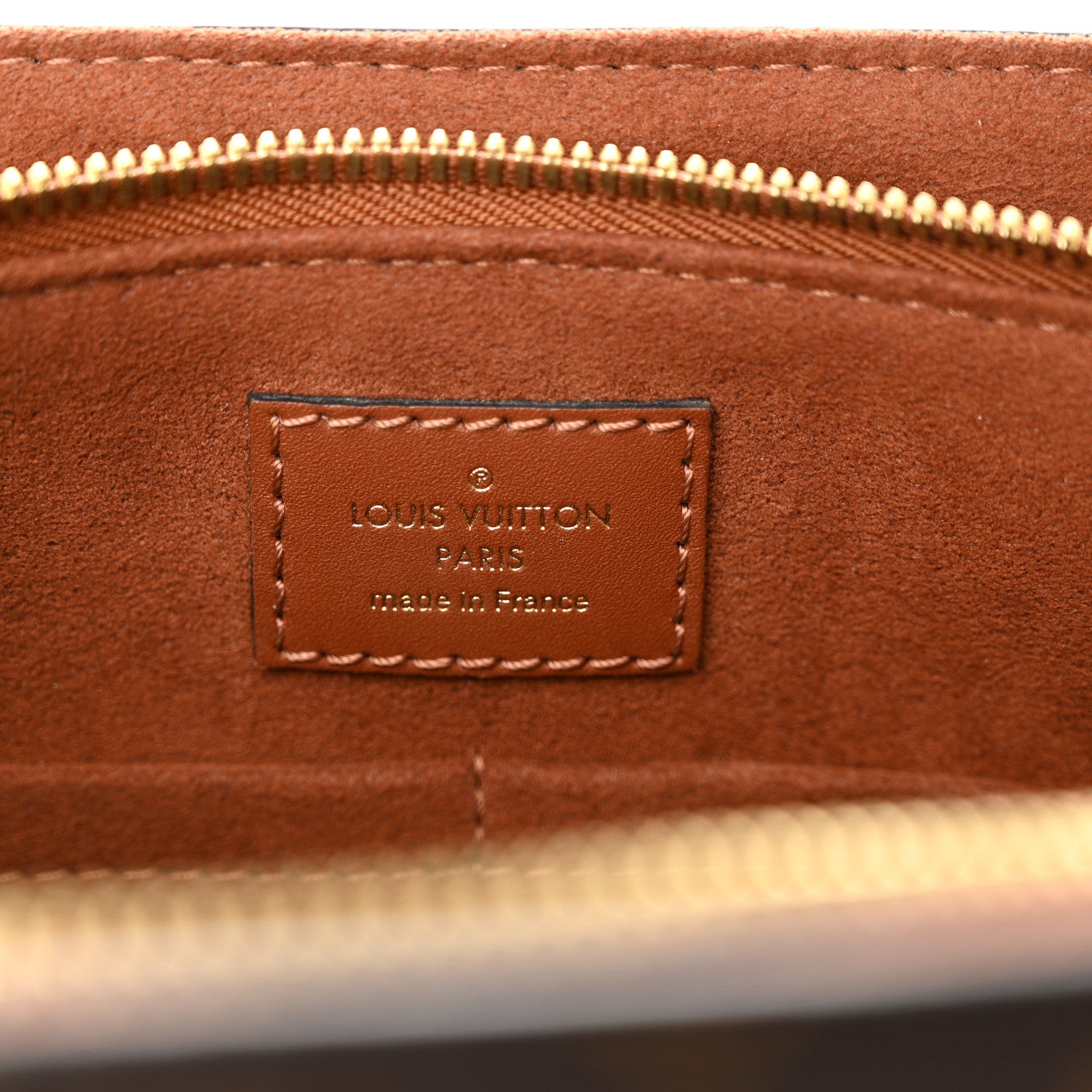 Louis Vuitton Monogram Soufflot MM Caramel 6 of 9