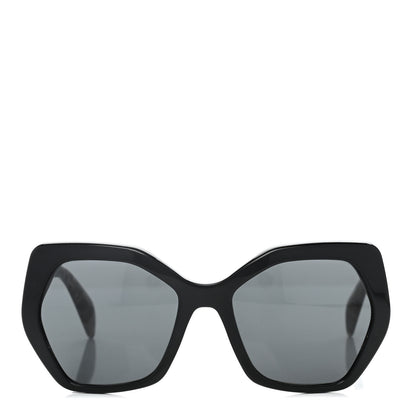 Prada Acetate Sunglasses SPR 16R Black Tortoise Grey 2 of 8