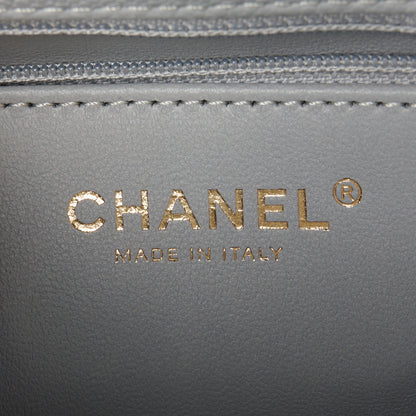Chanel Caviar Quilted Mini Sweetheart Flap Grey 7 of 12