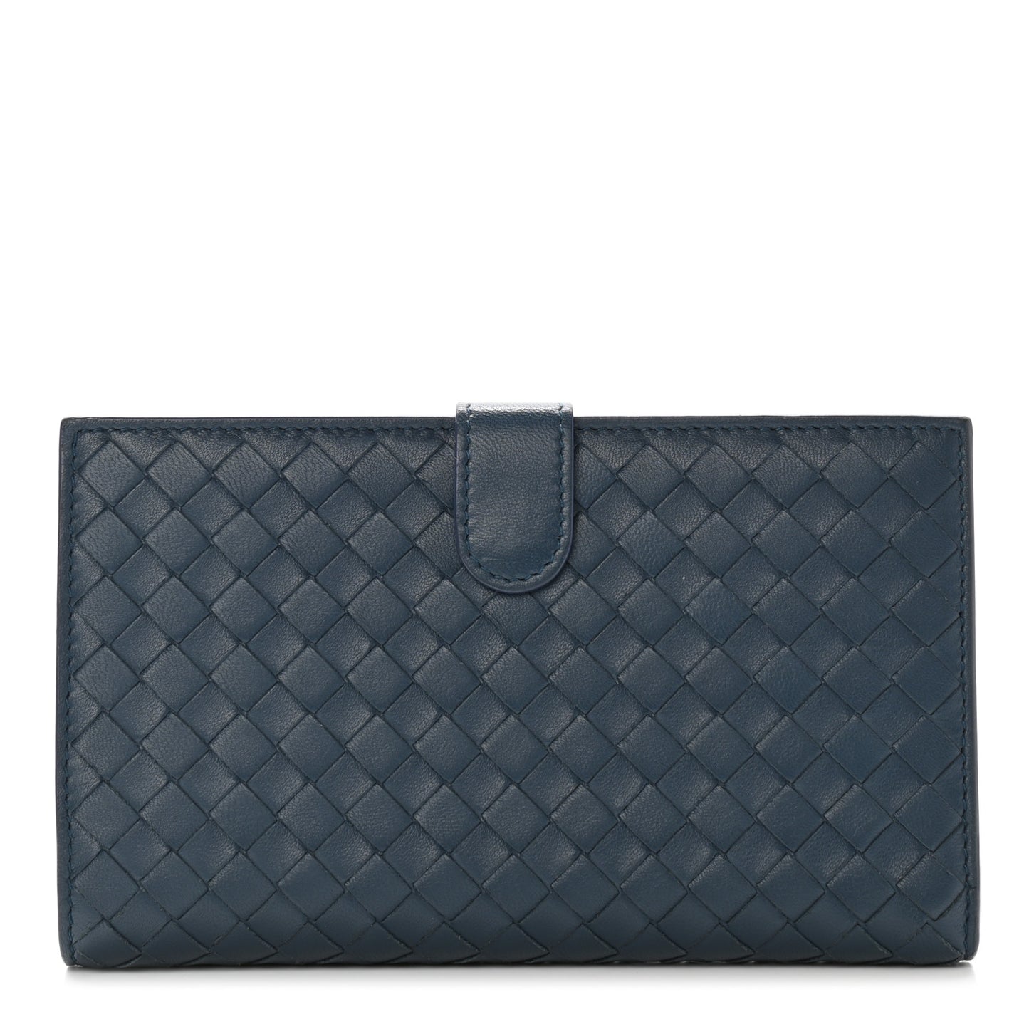 Nappa Intrecciato Continental Wallet Krim