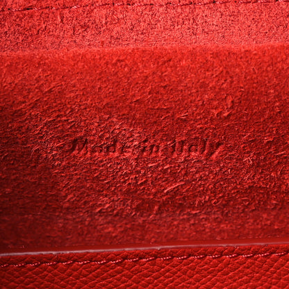 Celine Grained Calfskin Micro Belt Bag Coquelicot 7 of 11