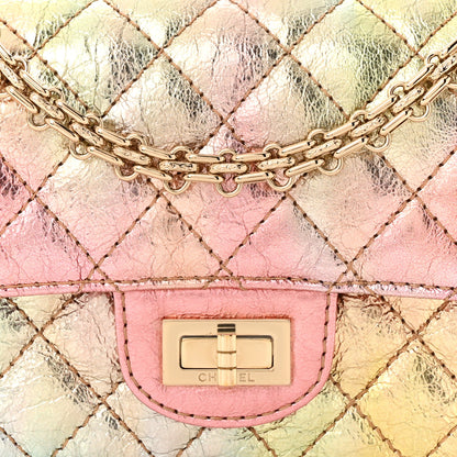 Chanel Metallic Goatskin Quilted Mini 2.55 Reissue Flap Multicolor 8 of 10