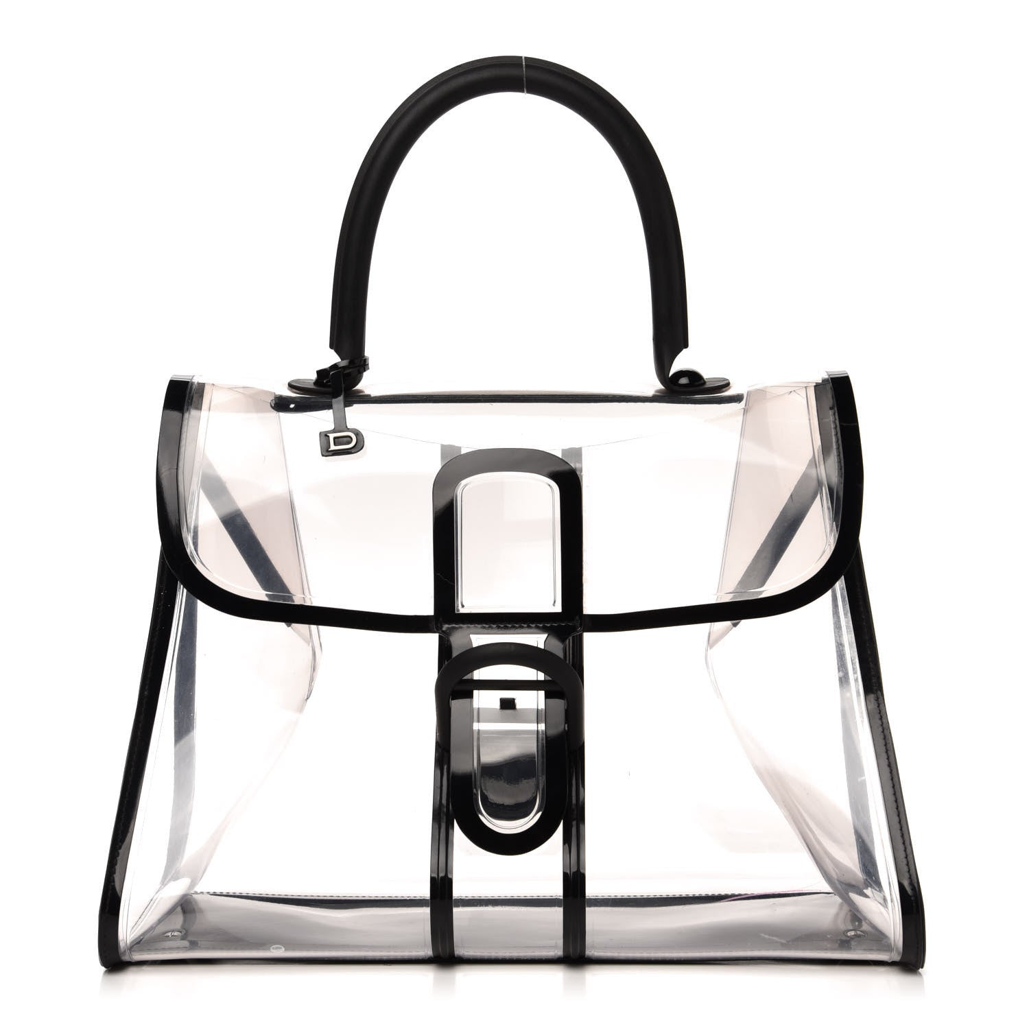 Delvaux PVC X Ray Brillant Satchel Black 3 of 14