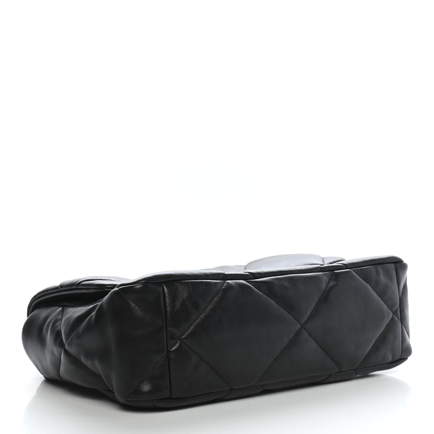 Chanel Lambskin Quilted Large Chanel 19 Flap Black 4 of 9