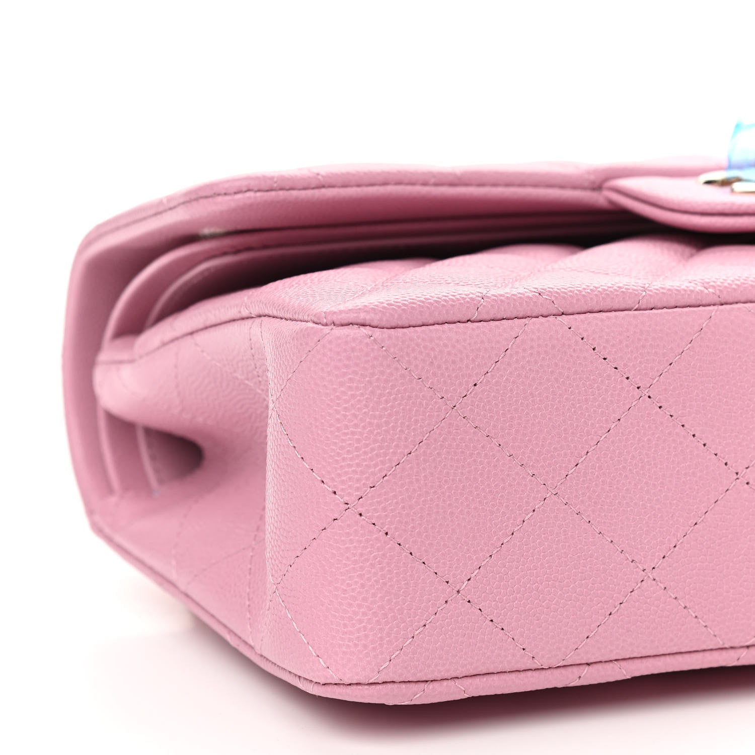 Chanel Caviar Quilted Small Double Flap Pink 8 of 10