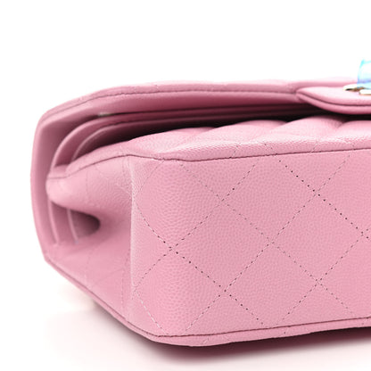 Chanel Caviar Quilted Small Double Flap Pink 8 of 10