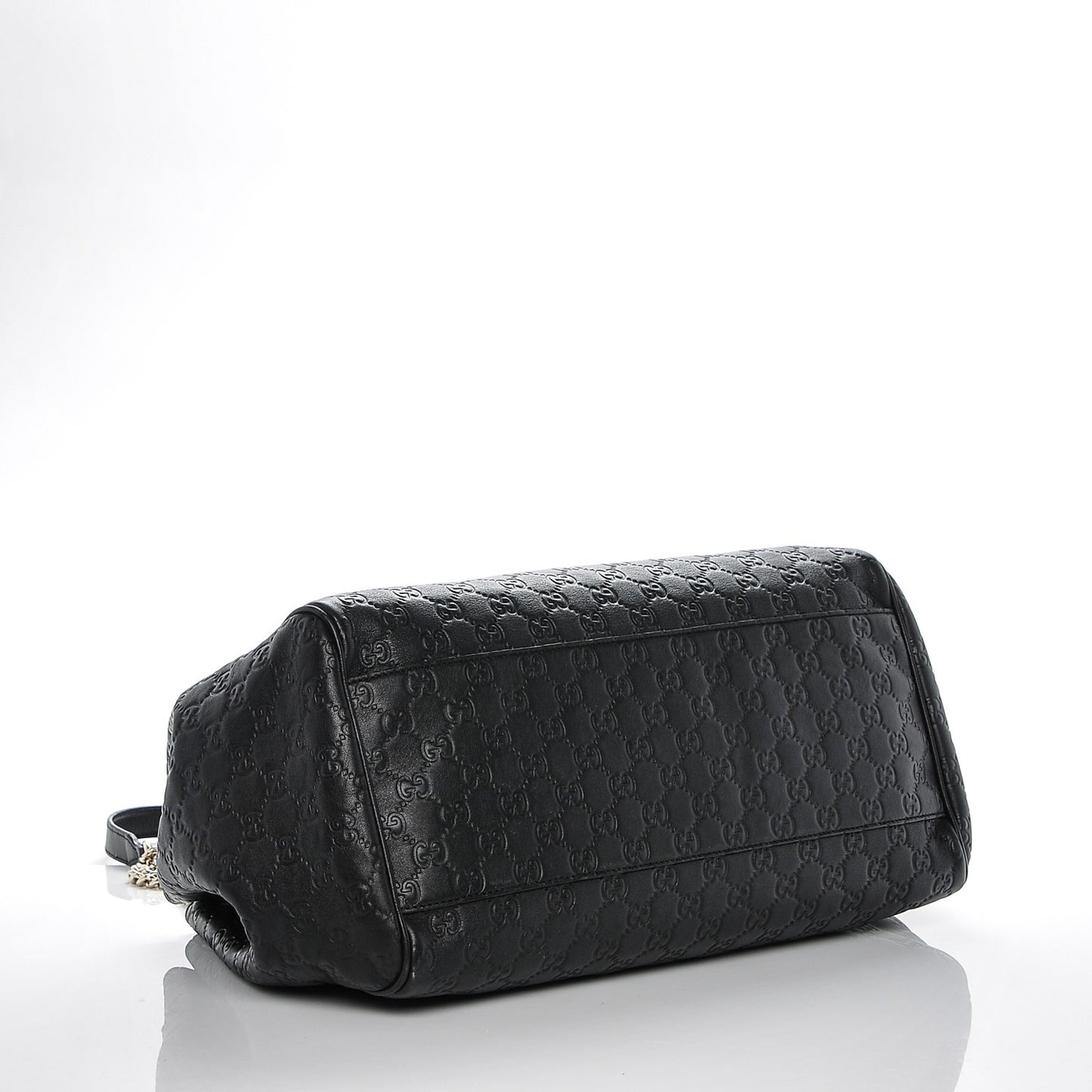 Guccissima Medium Emily Shoulder Bag Black