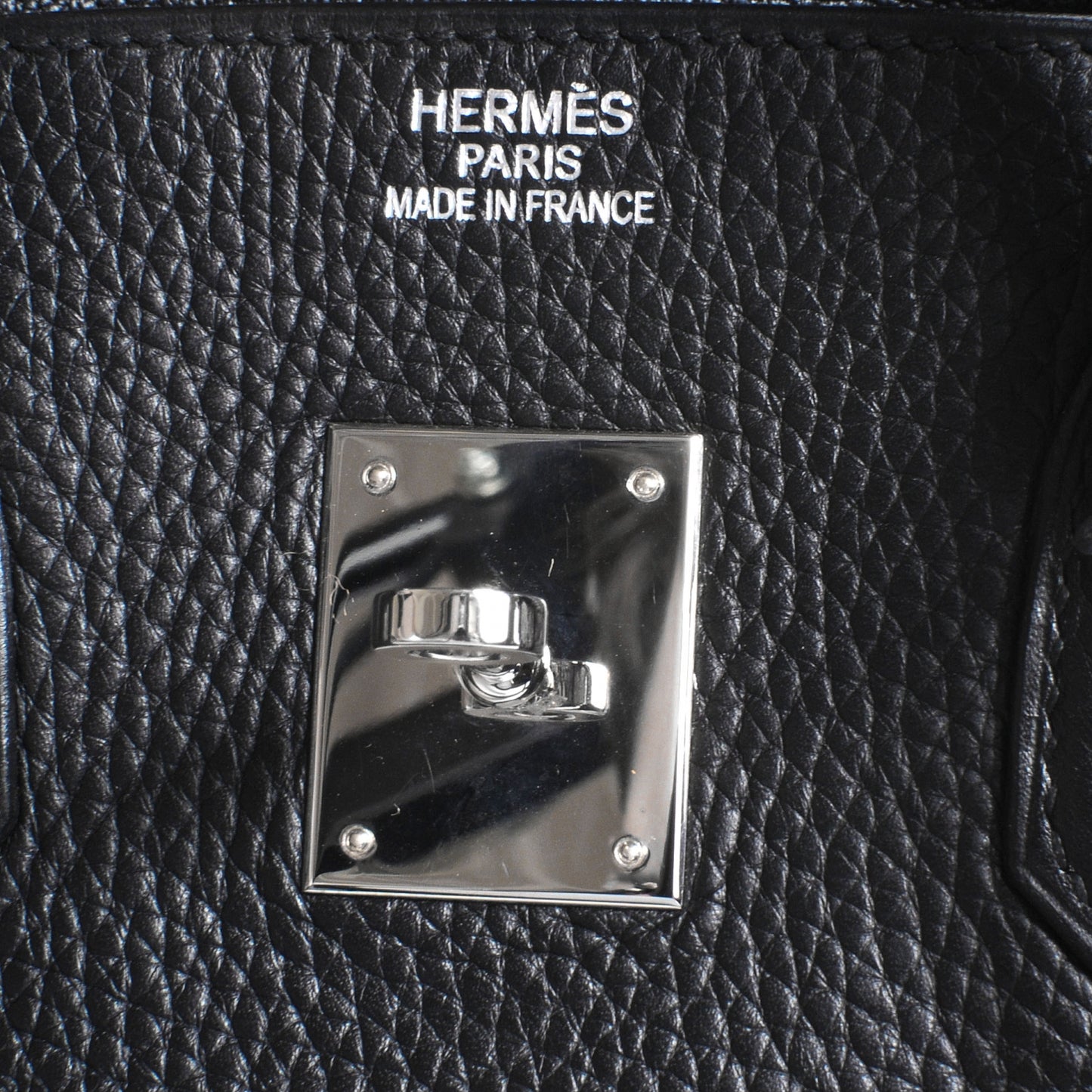 Taurillon Clemence Birkin 35 Black