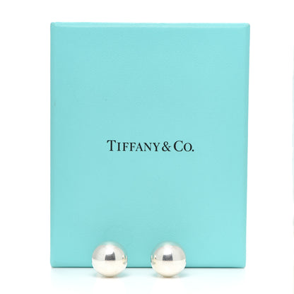 Tiffany Sterling Silver 14mm HardWear Ball Earrings 5 of 5