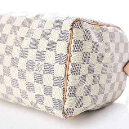 Louis Vuitton Damier Azur Speedy 25 6 of 16