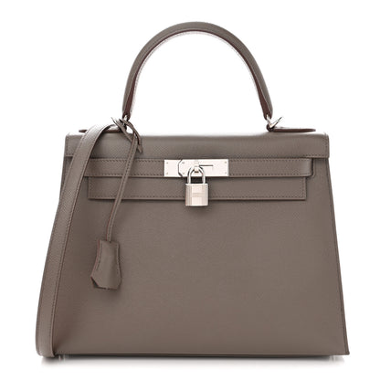 Hermes Epsom Kelly Sellier 28 Etain 1 of 11