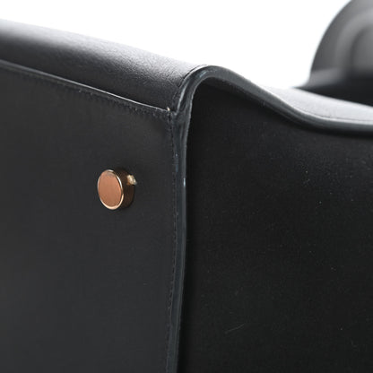 Saint Laurent Calfskin Small Monogram Downtown Cabas Black 12 of 12