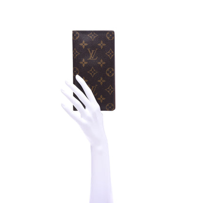Louis Vuitton Monogram Porte Valeurs Checkbook Wallet 2 of 8