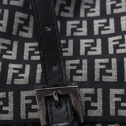 Fendi Zucchino Shoulder Bag Black 19 of 27