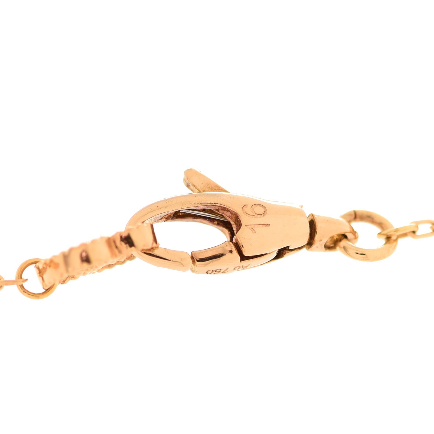 Gucci 18K Yellow Gold L'Aveugle Par Amour Bracelet 4 of 6