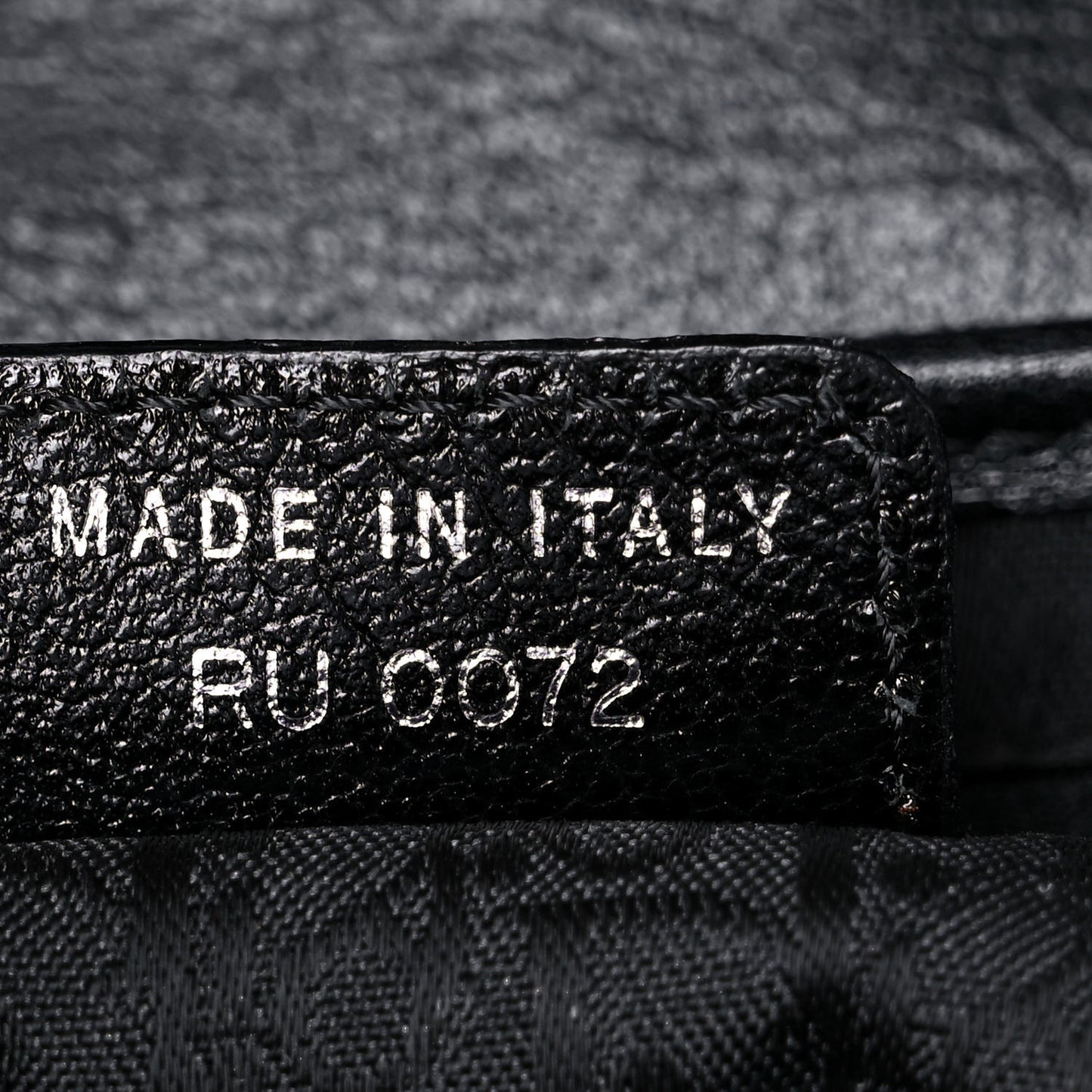 Calfskin Saddle Bag Black