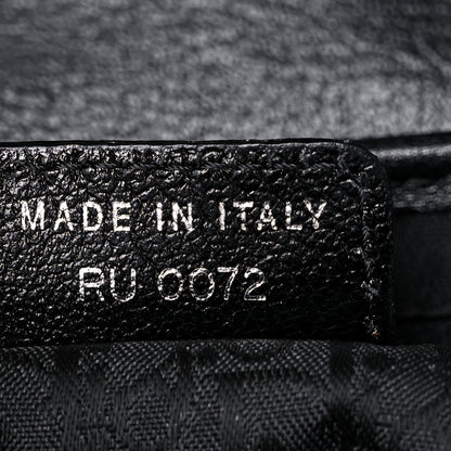 Christian Dior Calfskin Saddle Bag Black 7 of 12