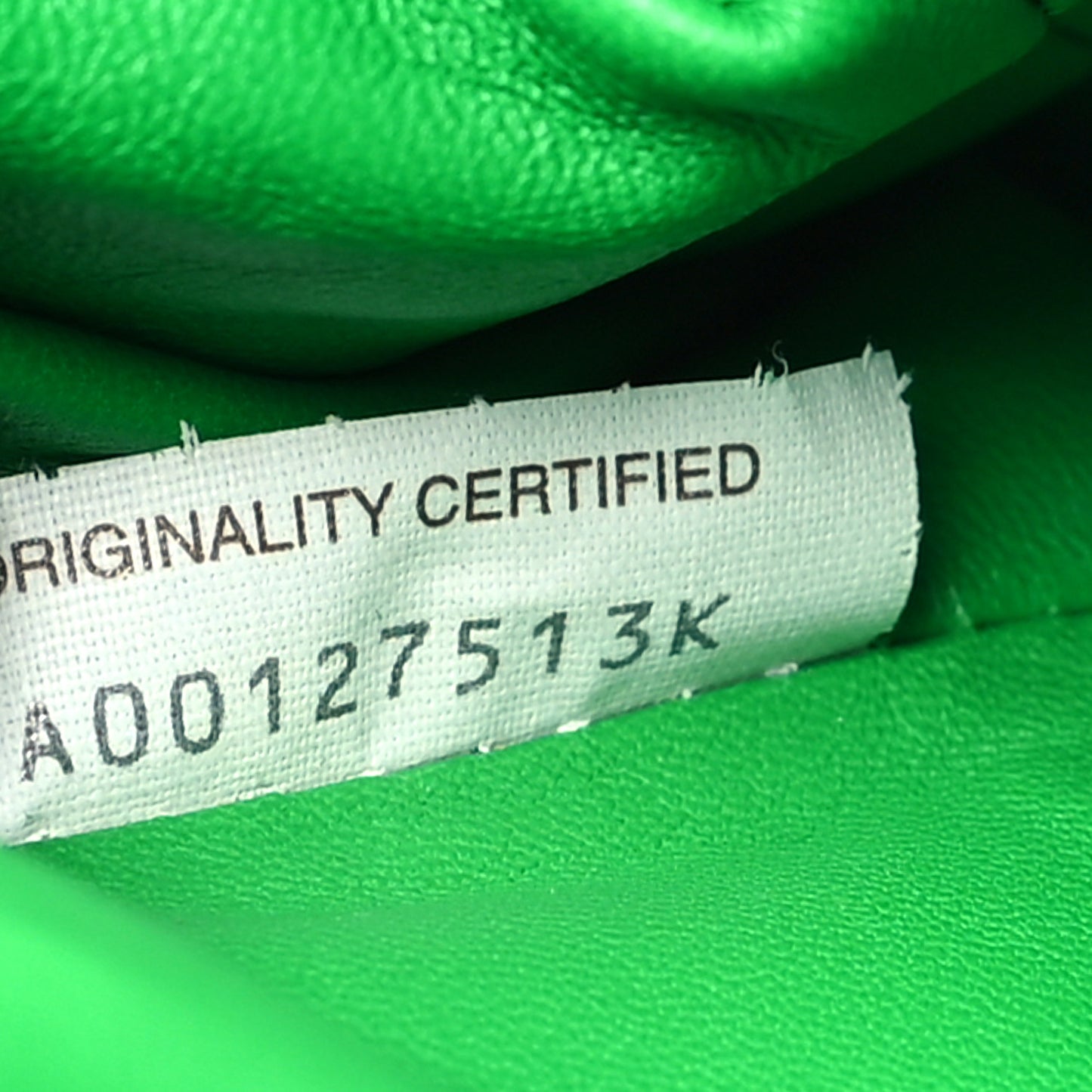 Metallic Nappa Intrecciato The Mini Pouch Parakeet