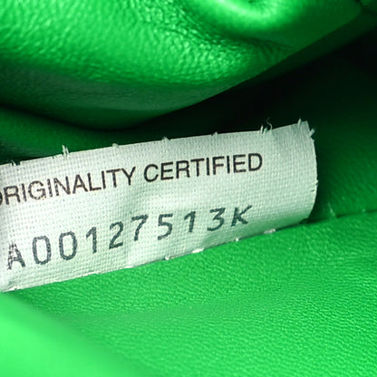 Bottega Veneta Metallic Nappa Intrecciato The Mini Pouch Parakeet 7 of 10