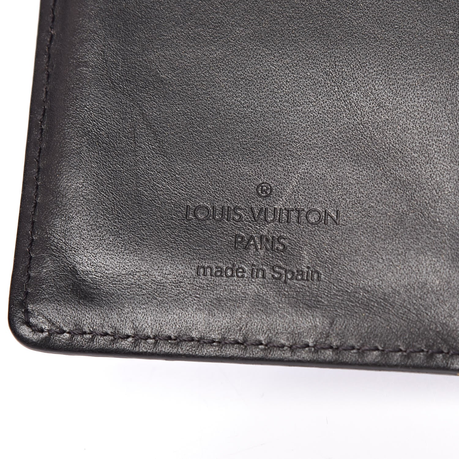 Louis Vuitton Mat Monogram Small Ring Agenda Cover Black 6 of 11